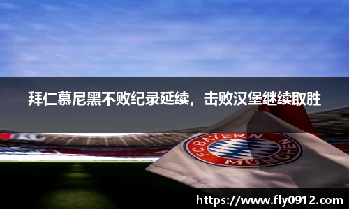 拜仁慕尼黑不败纪录延续，击败汉堡继续取胜