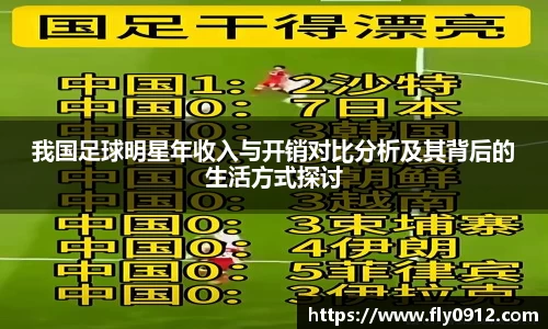 我国足球明星年收入与开销对比分析及其背后的生活方式探讨